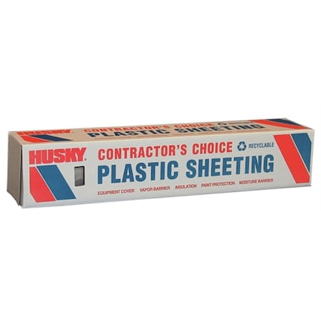 Perfectpitch 8 X 100 4 ML Tyco Polyethylene Clear Plastic Sheeting  CF0408C PE3546975